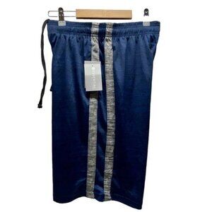 Essential Elements Men's Athletic Gym Shorts Size Small Navy Black 9" Inseam NWT